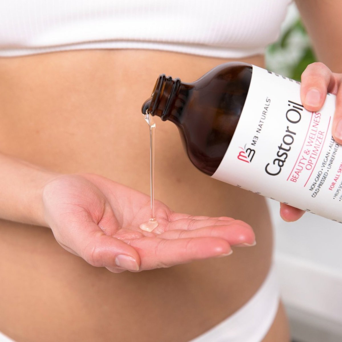 Castor Oil + Body Wrap Kit, 16fl oz