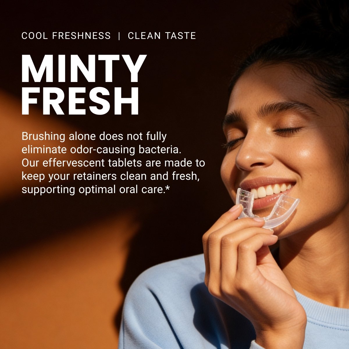 Retainer Cleaner Tablets, Mint