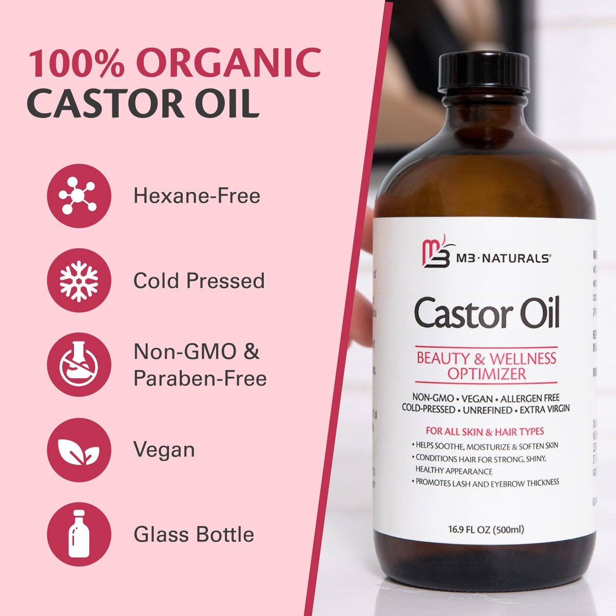 Castor Oil, 16.9fl oz