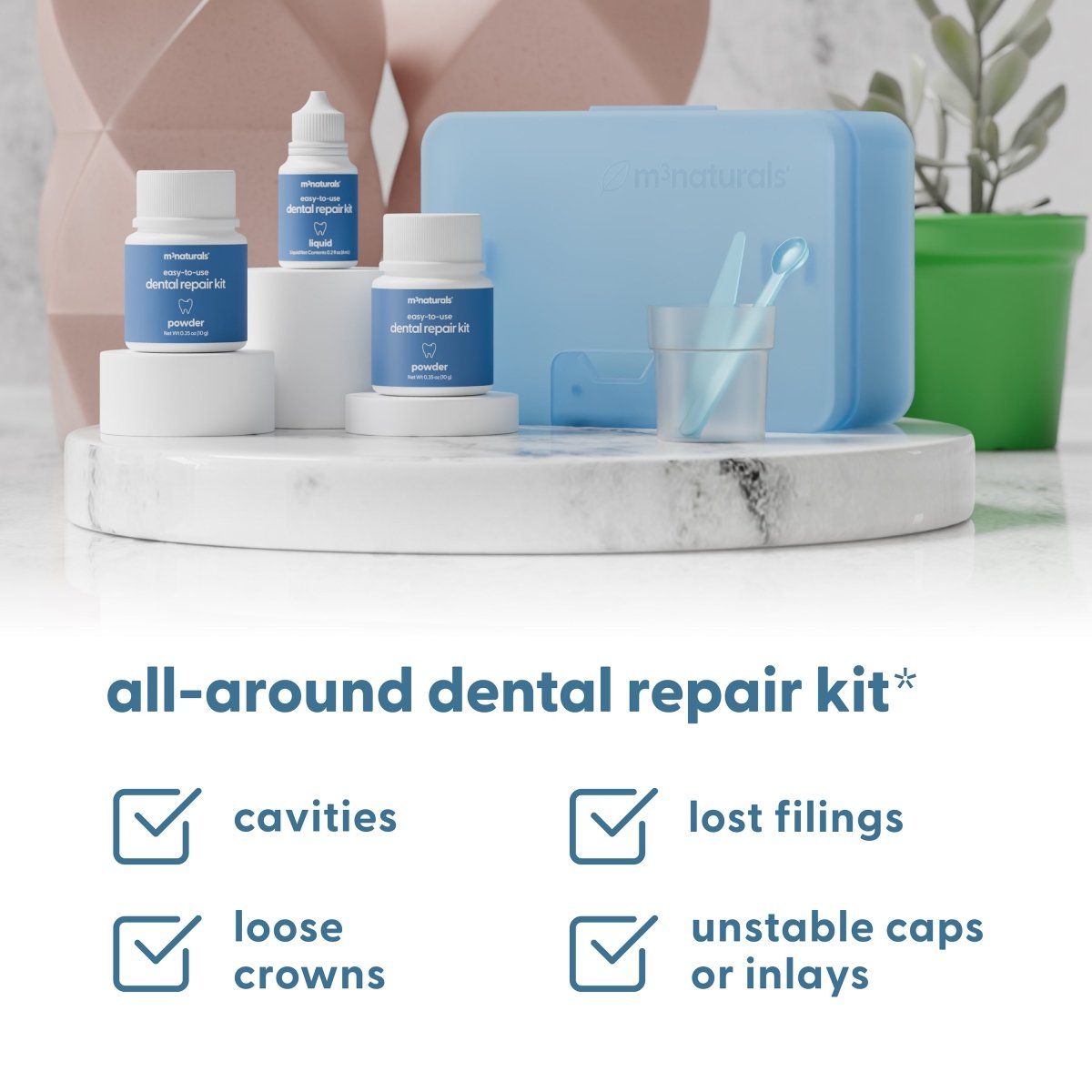 Dental Care Kit, Blue, 1ct
