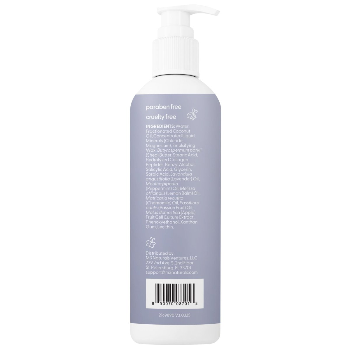 Magnesium Lotion for Kids, Lavender 8 fl oz