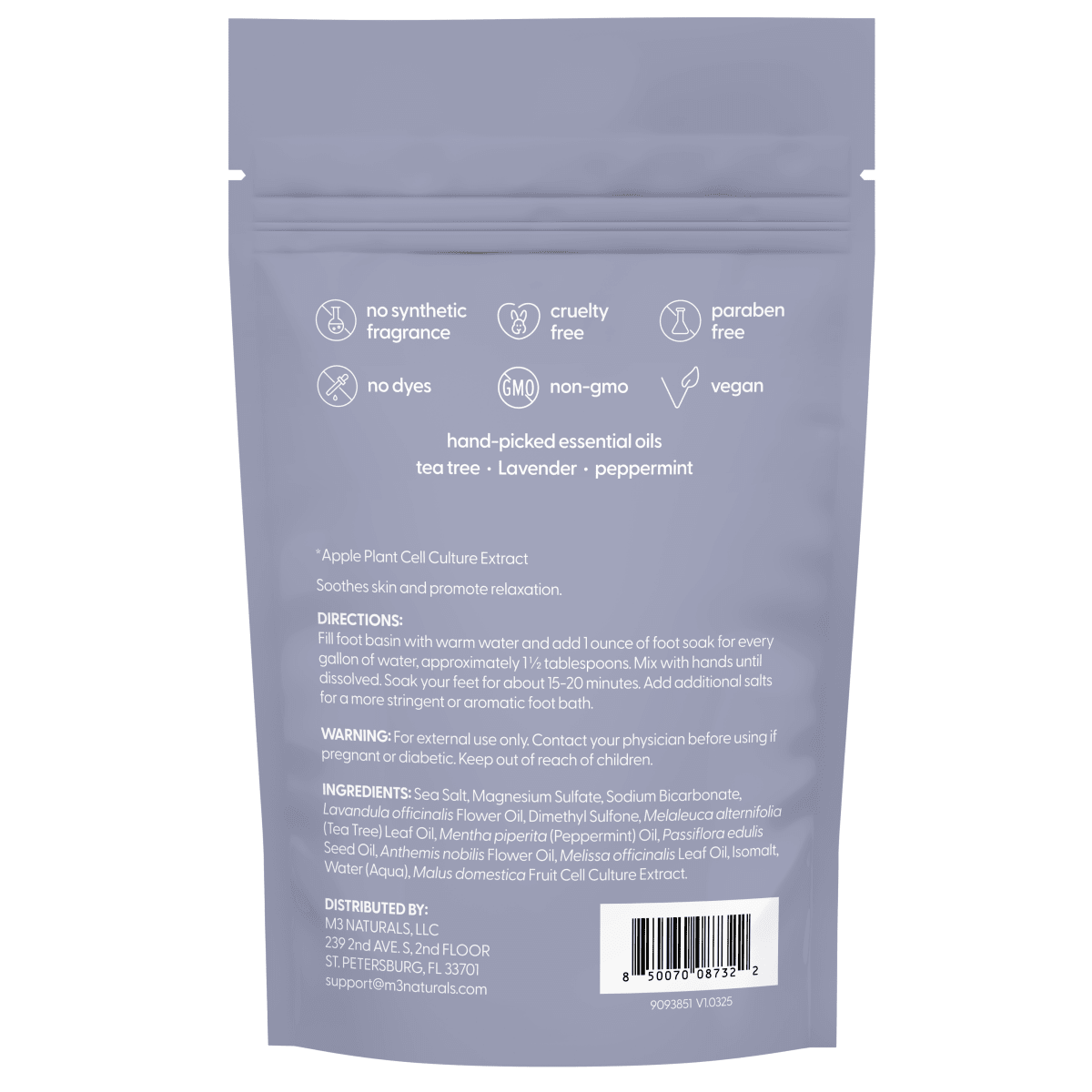 Soothe & Relax Foot Soak, 16oz