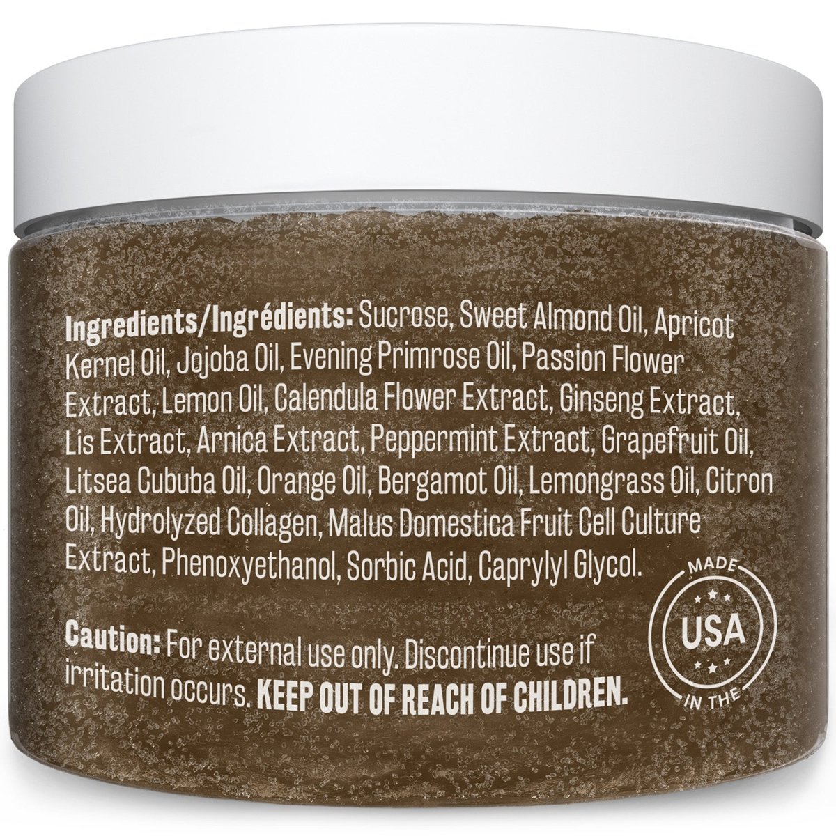 Brown Sugar Scrub, Brown Sugar, 12oz