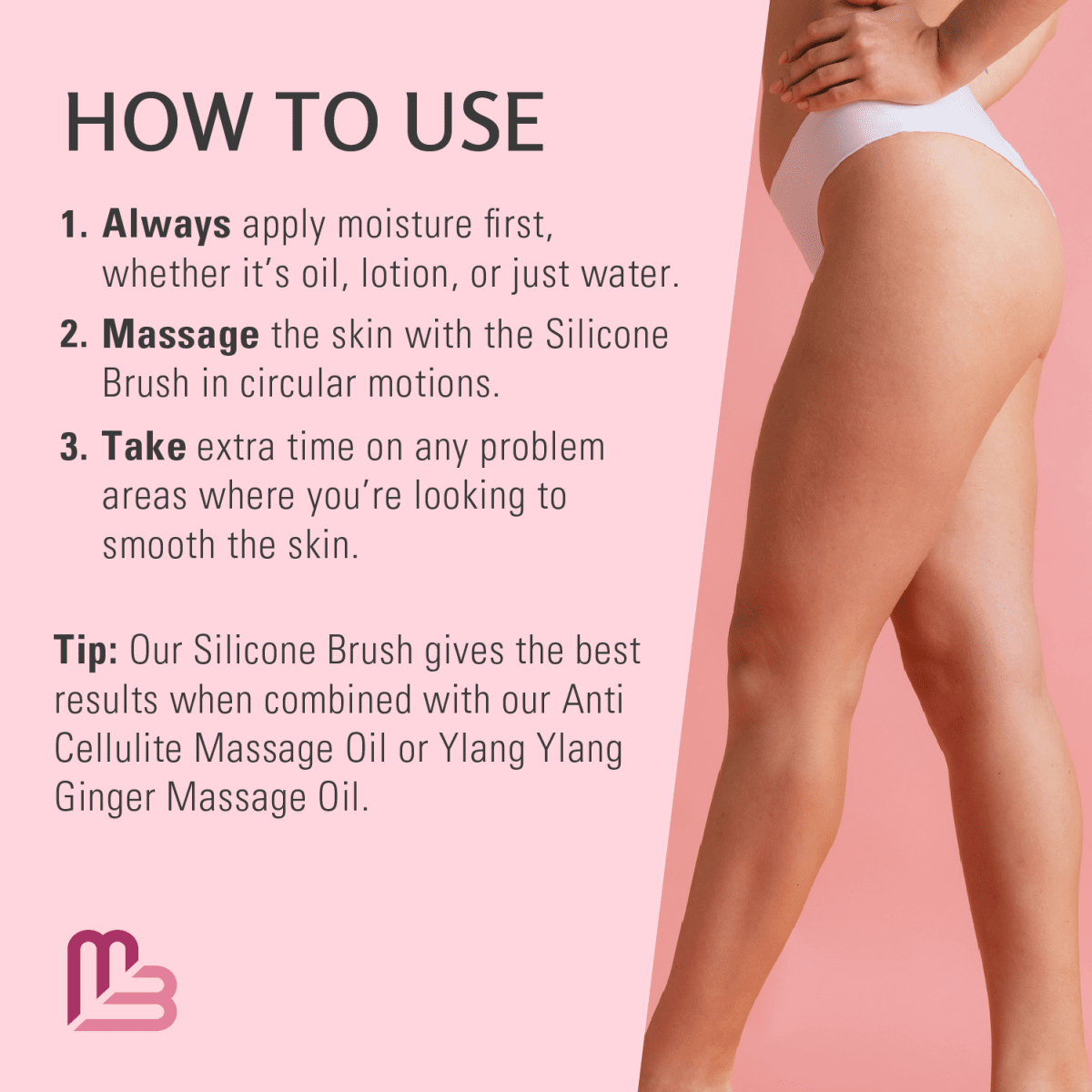 Anti-Cellulite Silicone Body Brush