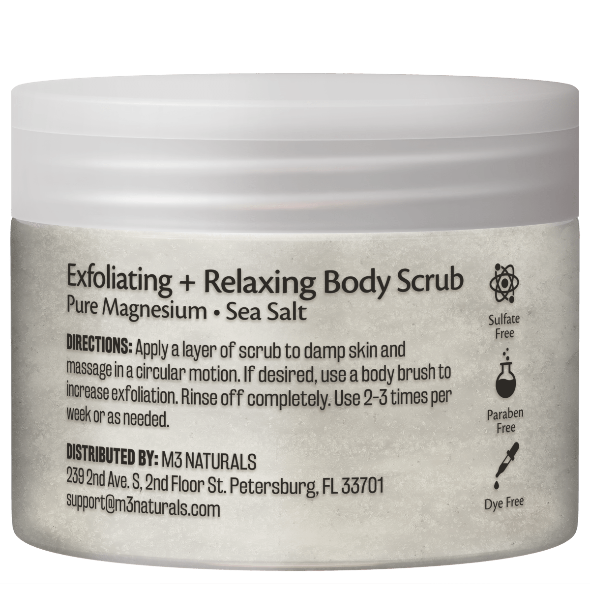 Magnesium Scrub, 16 oz