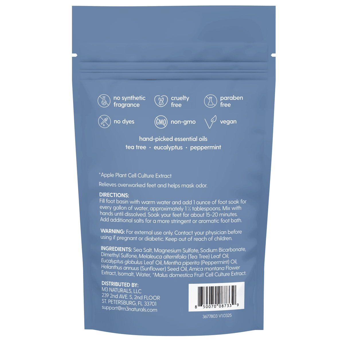 Sore Muscle Foot Soak, 16oz