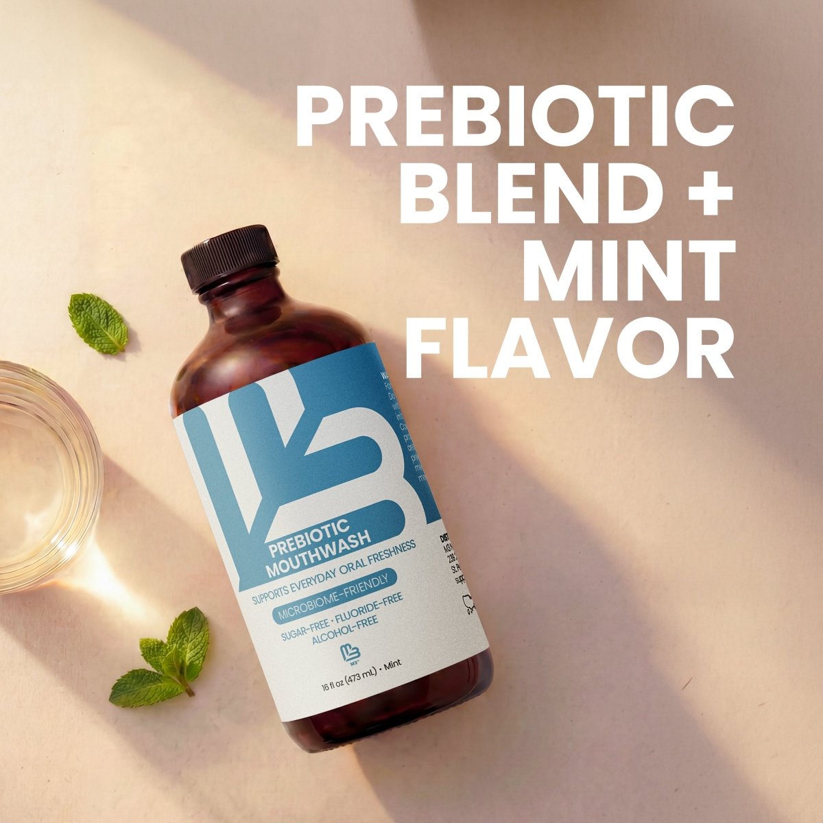 Prebiotic Mouthwash, Mint