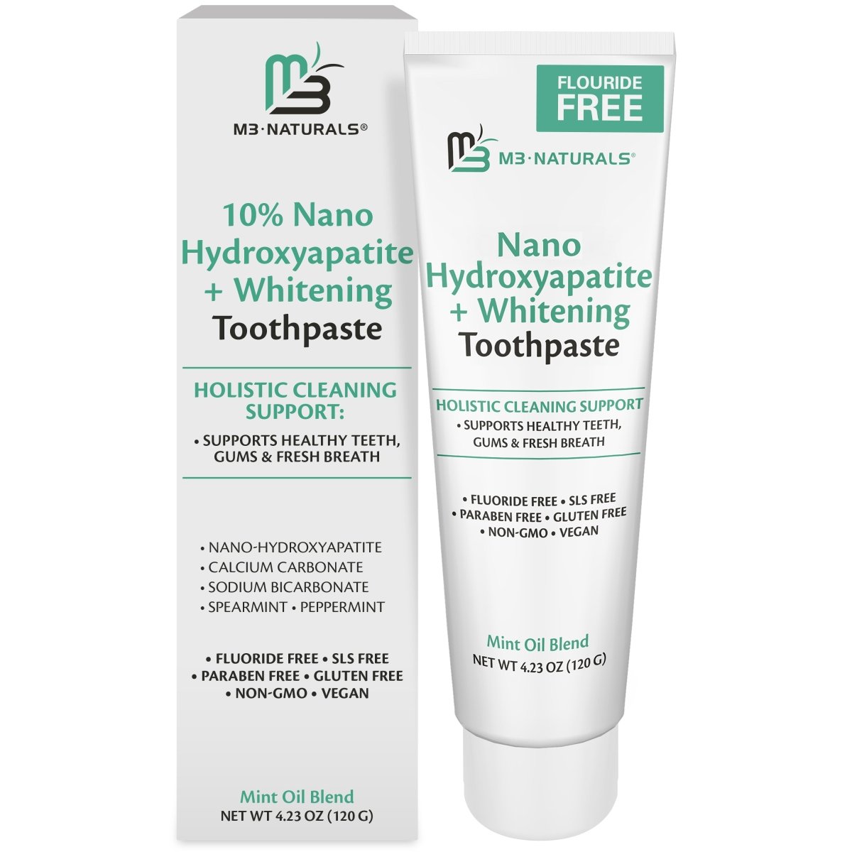 Hydroxyapatite w/Calcium Toothpaste, 4.23oz