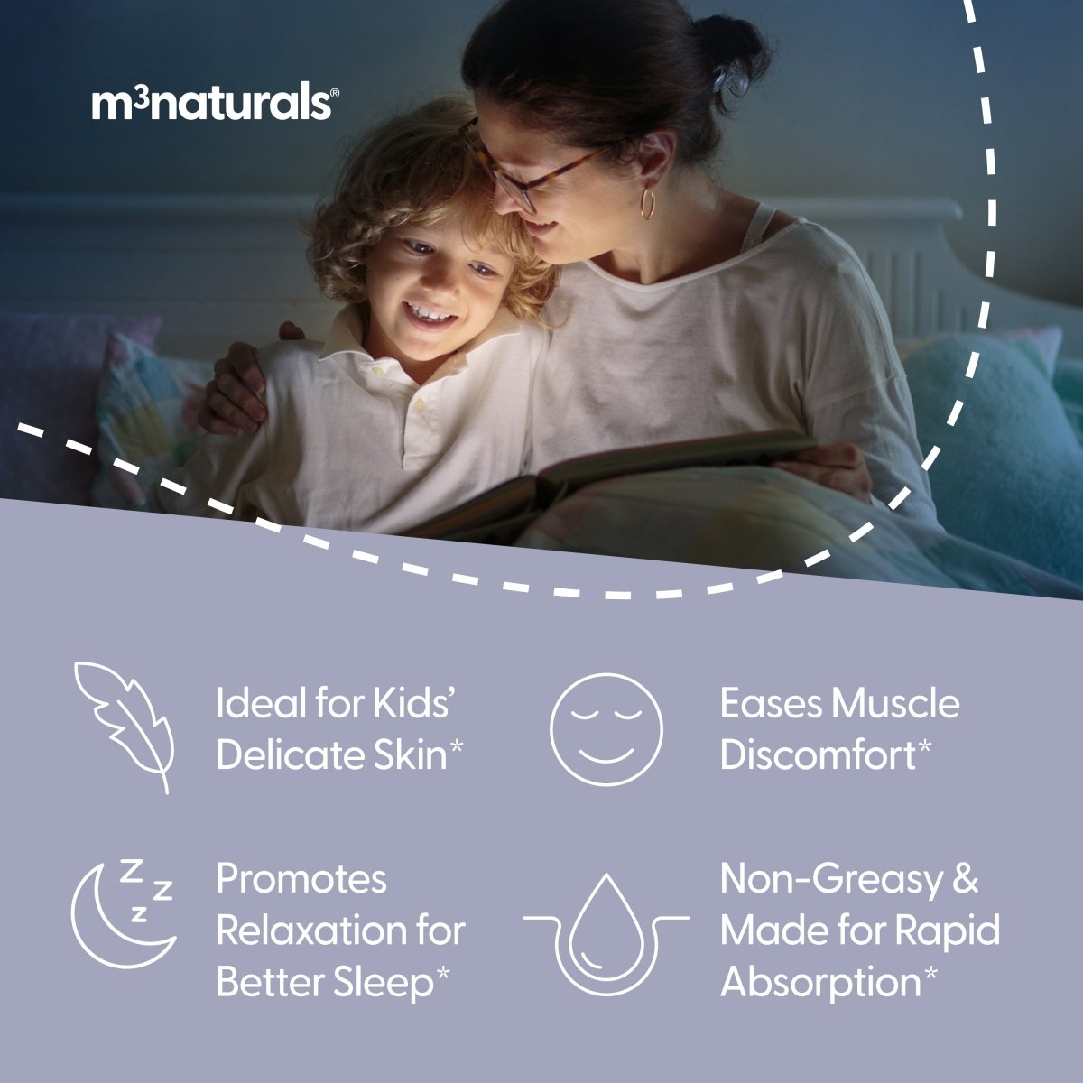 Magnesium Lotion for Kids, Lavender 8 fl oz