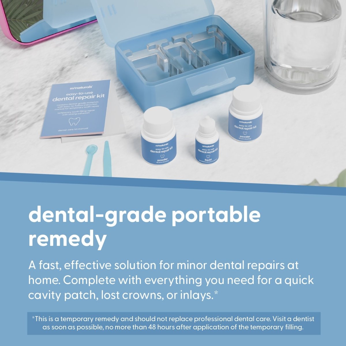 Dental Care Kit, Blue, 1ct