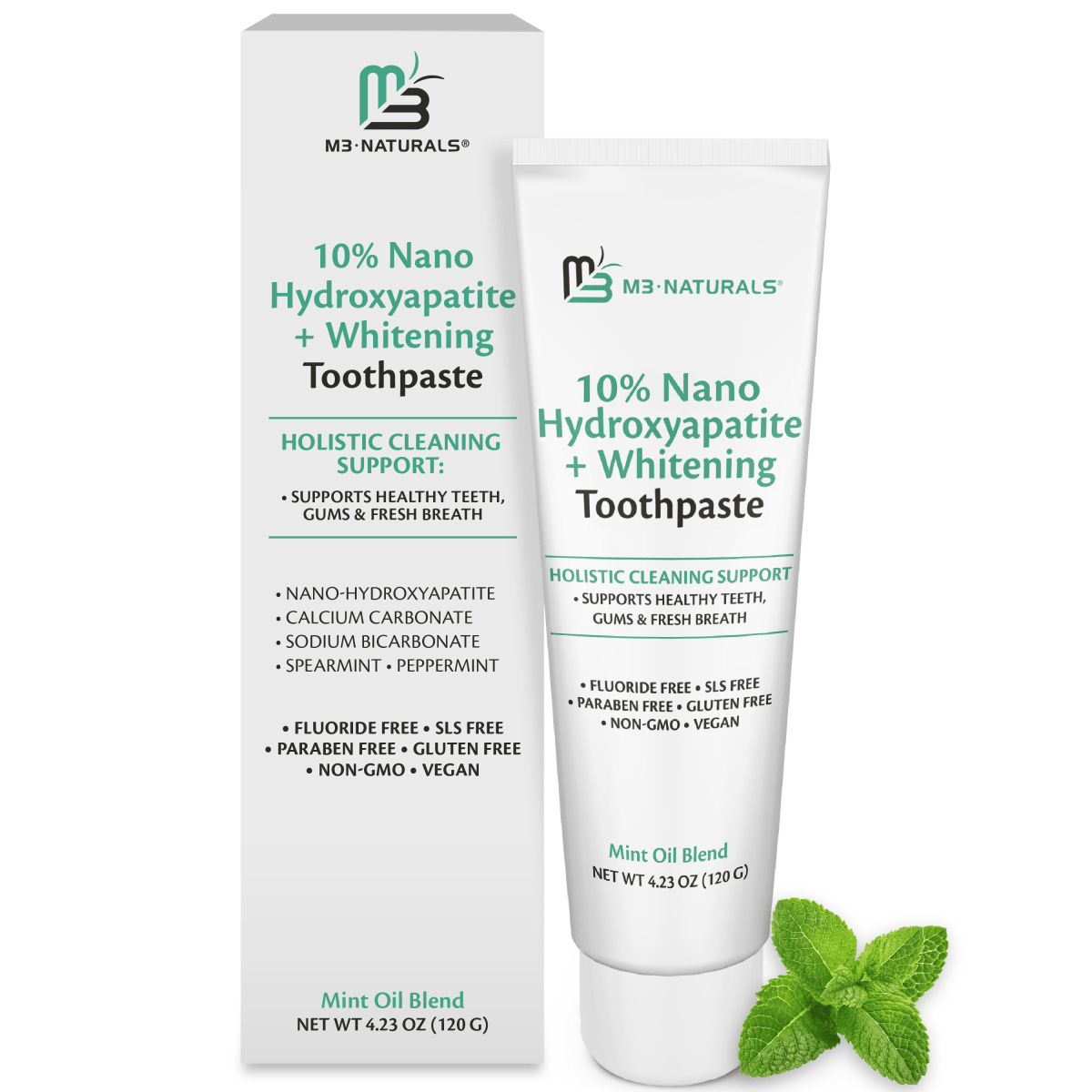 Hydroxyapatite w/Calcium Toothpaste, 4.23oz