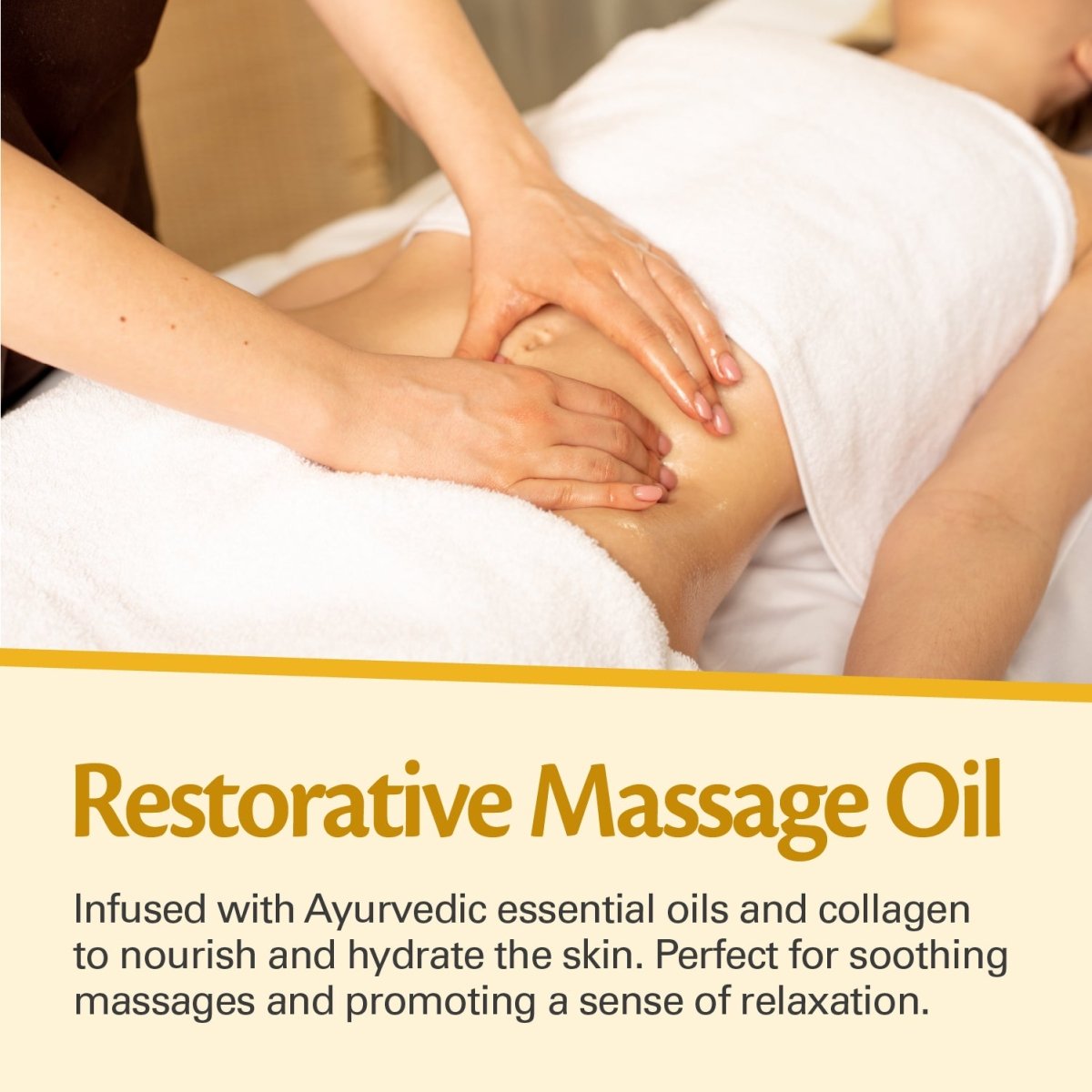 Massage Oil, Ylang Ylang & Ginger, 8oz