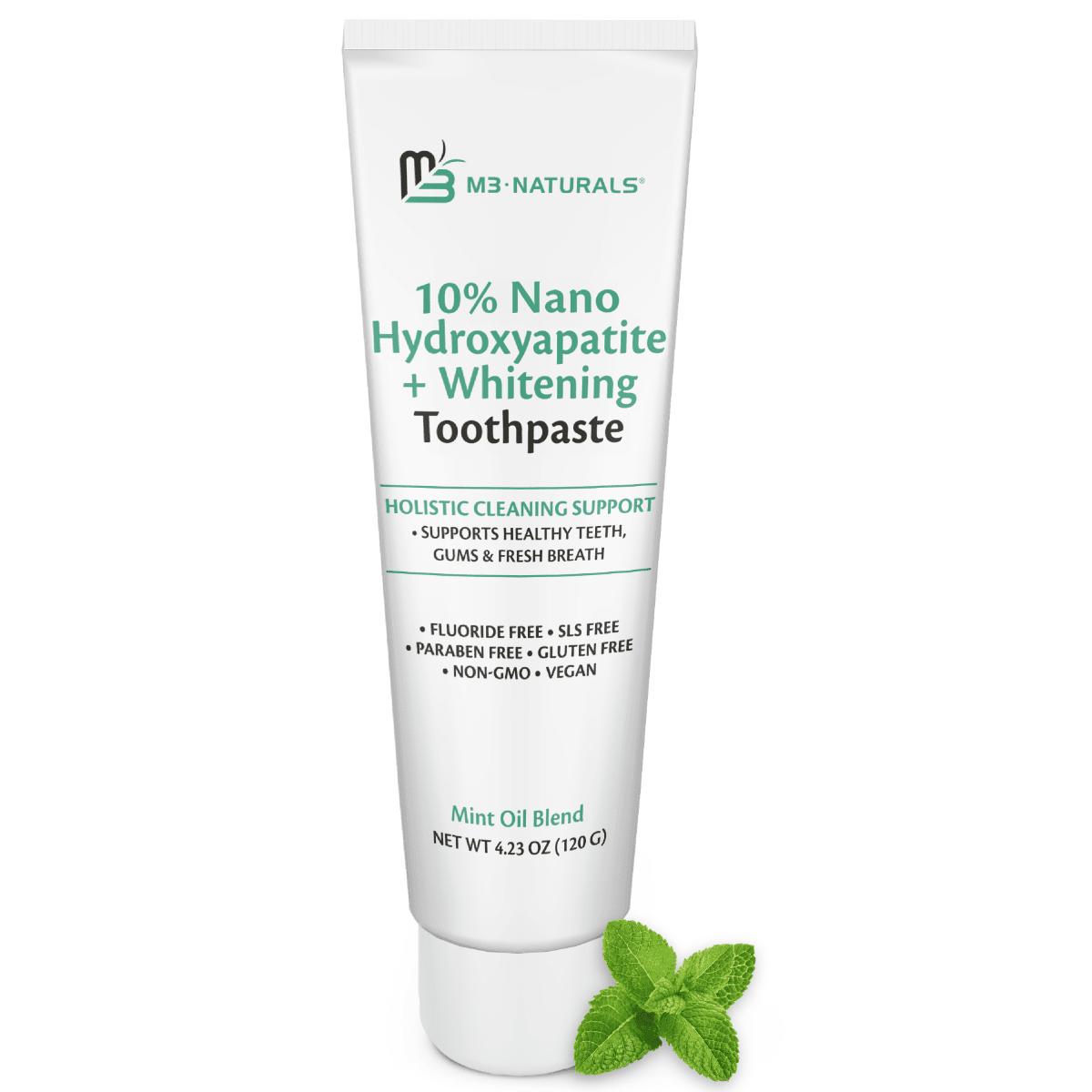 Hydroxyapatite w/Calcium Toothpaste, 4.23oz