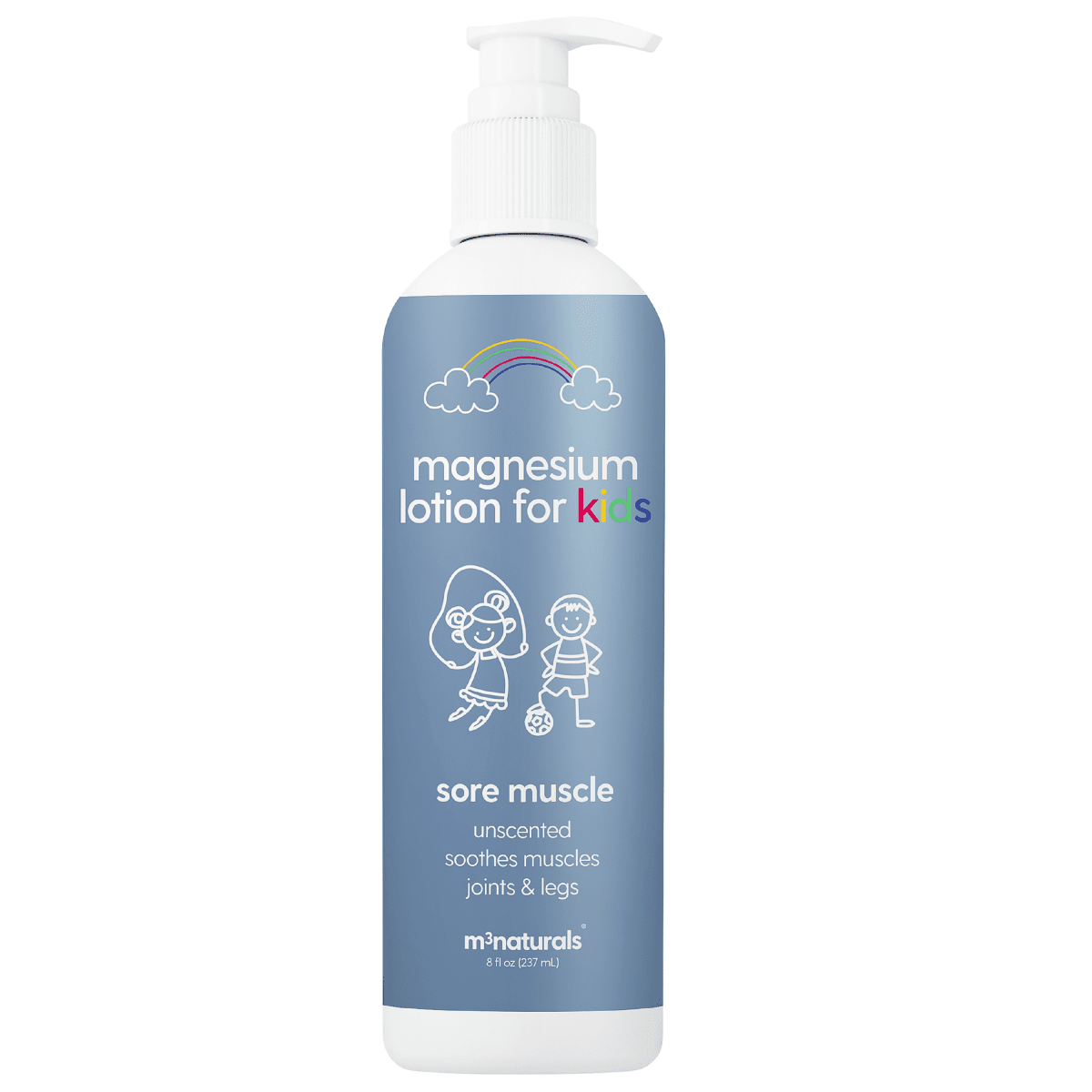 Magnesium Lotion for Kids, Sore Muscle 8 fl oz