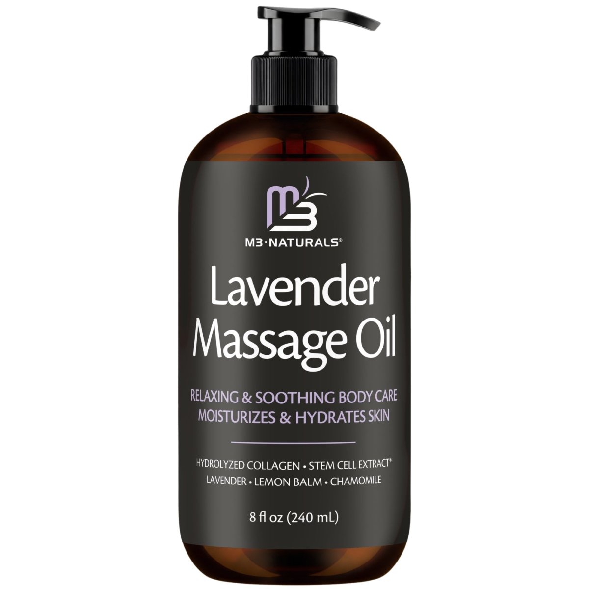 Relaxing Massage Oil, Lavender, 8fl oz