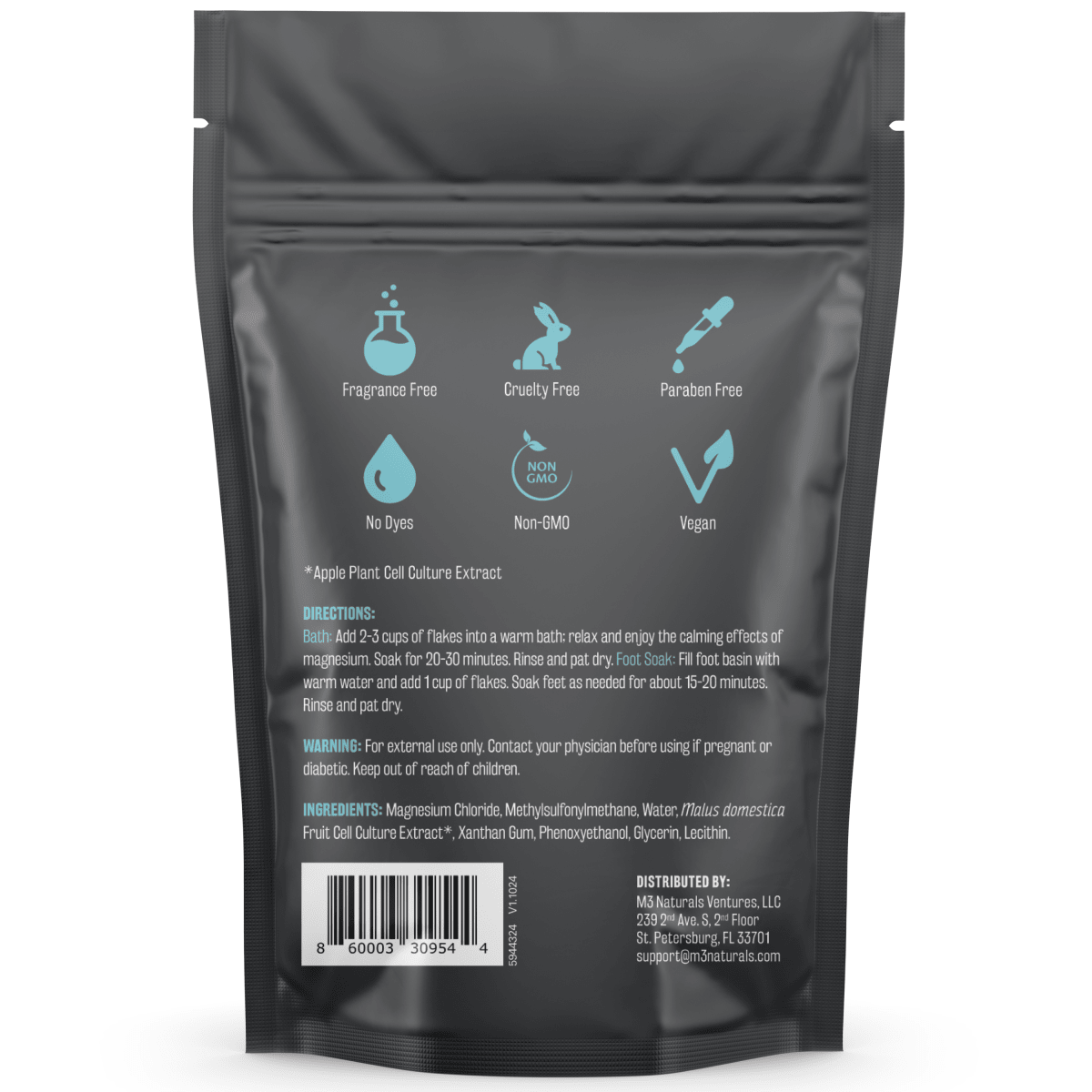 Magnesium Body & Foot Soak 28 oz