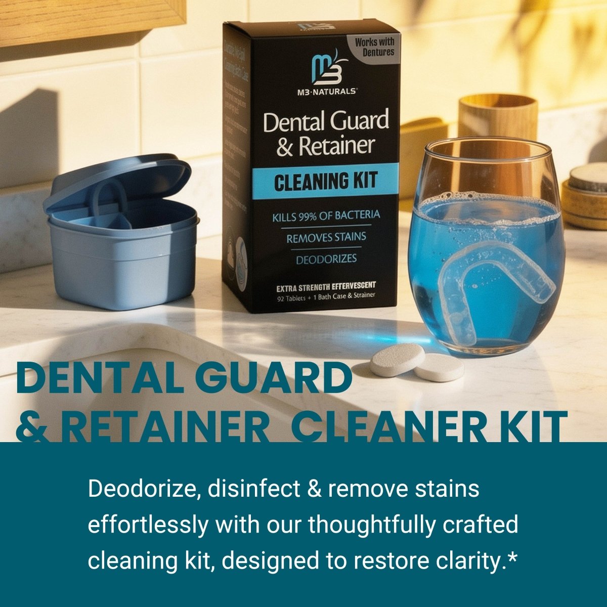 Dental Guard & Retainer Cleaning Kit