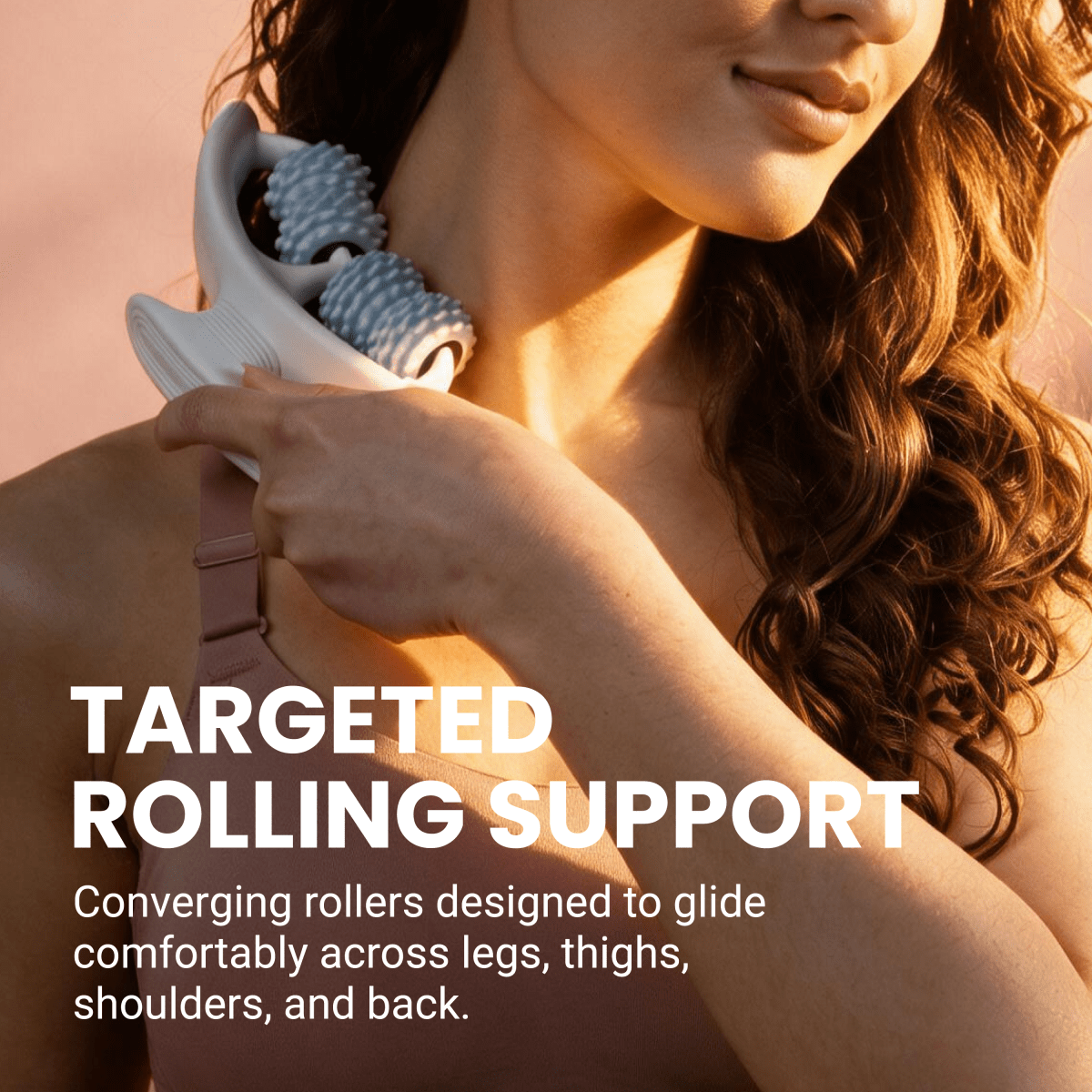Sore Muscle Massage Oil & Anti Cellulite Massage Roller Bundle
