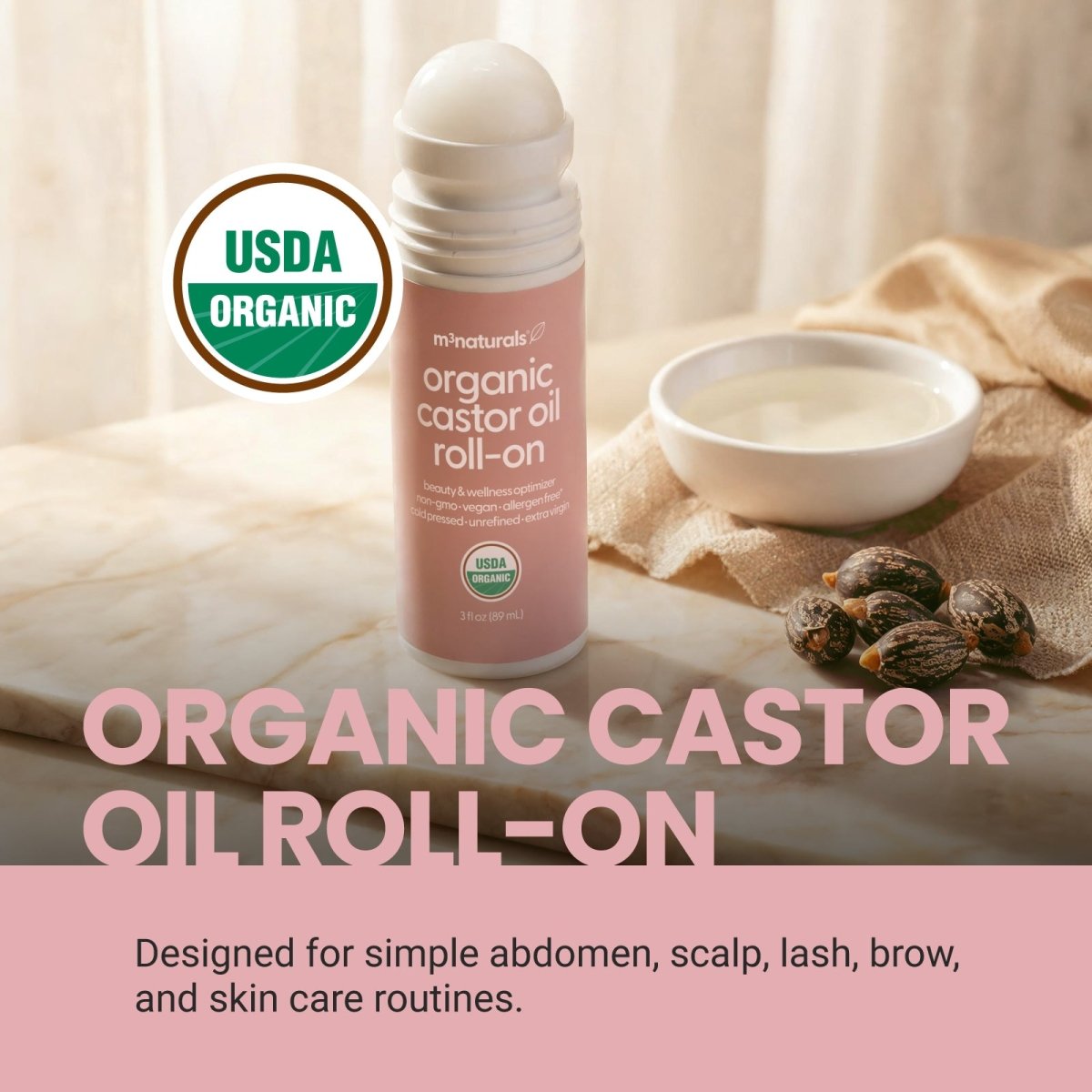 Castor Oil Roll on