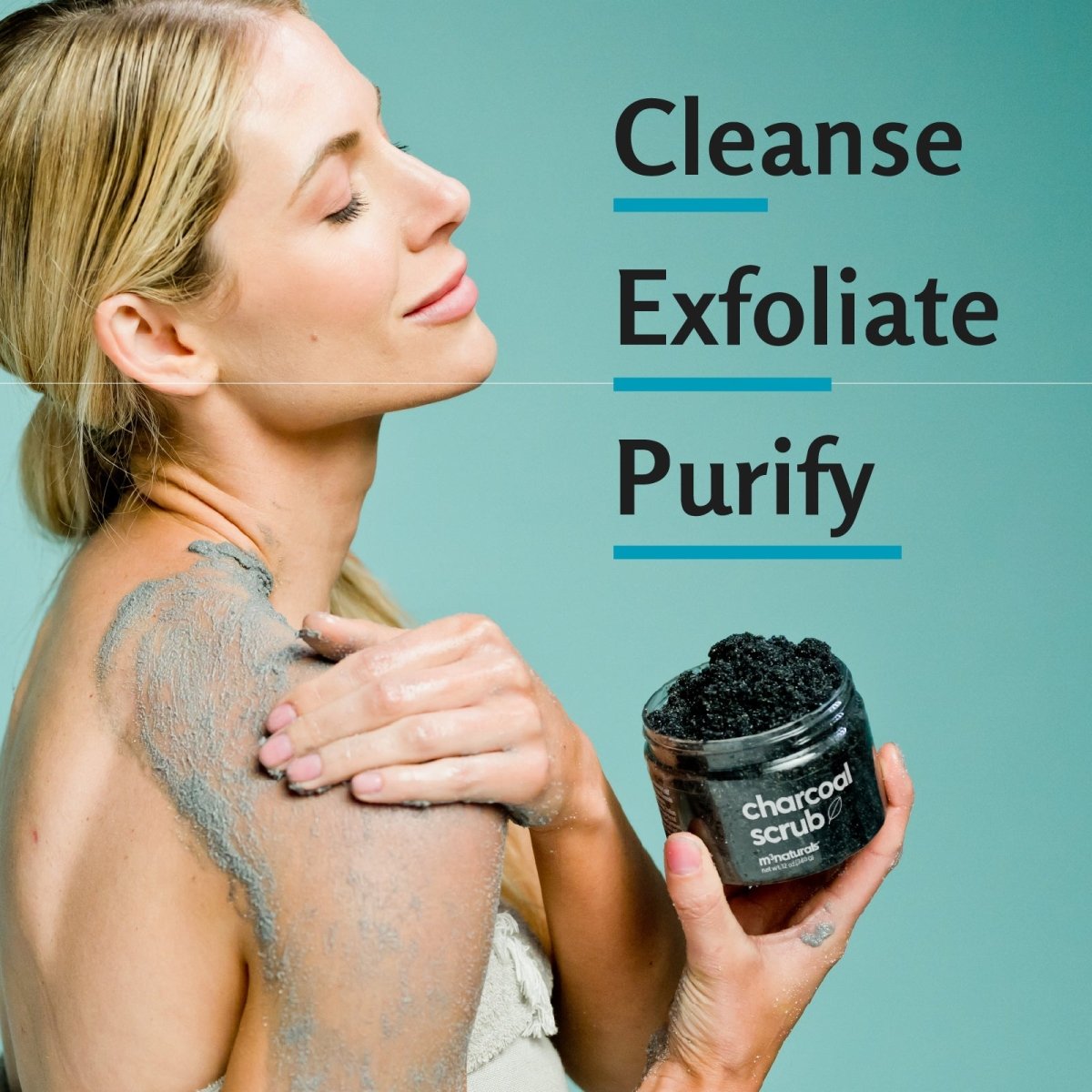 Charcoal Scrub, Charcoal, 12oz