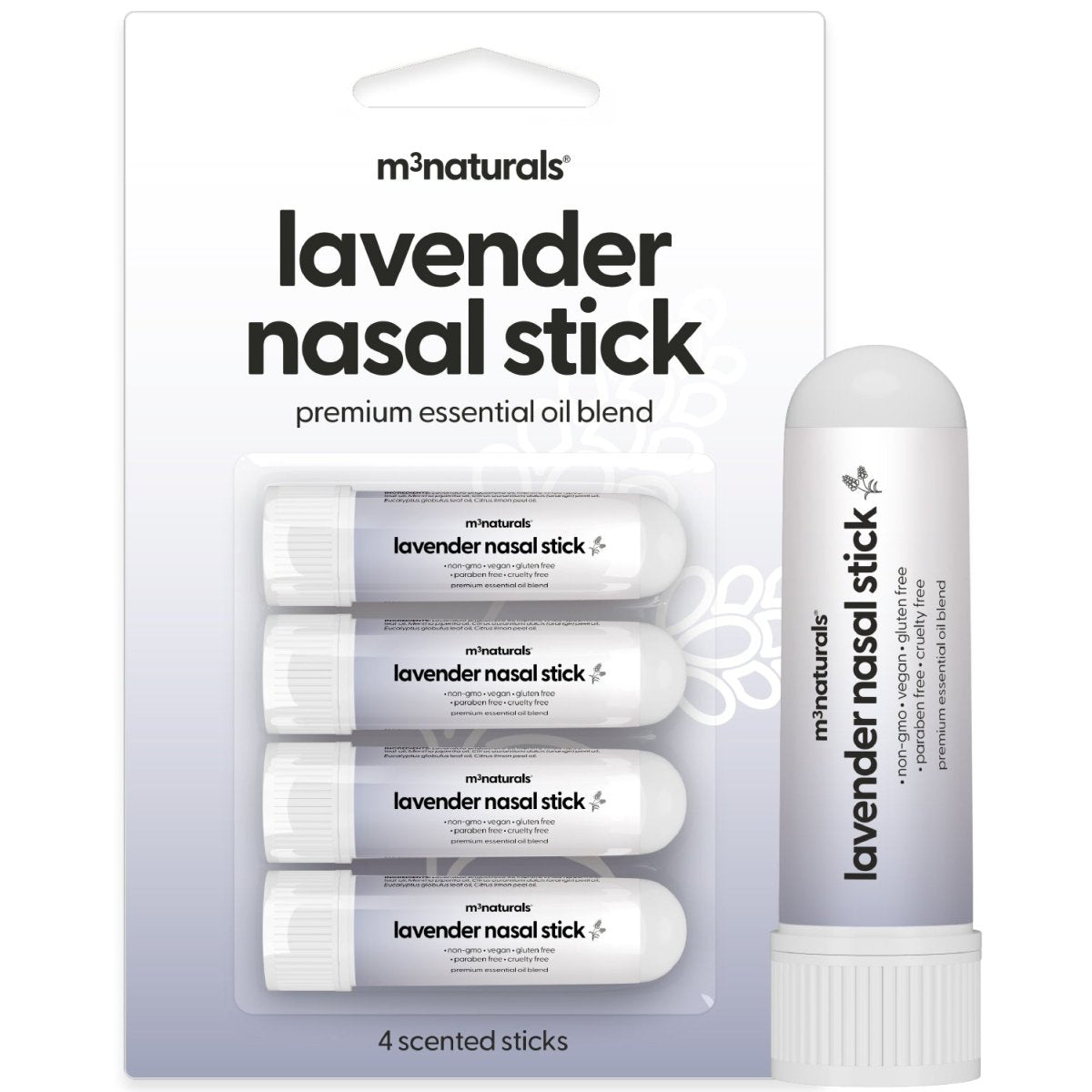 Nasal Inhaler, Lavender, 4ct
