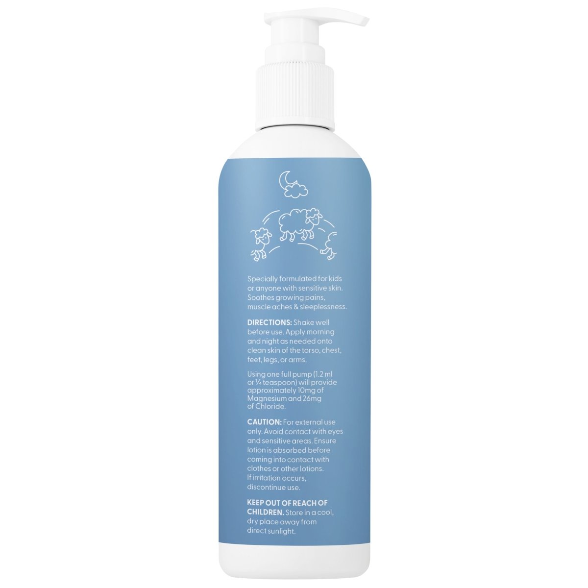 Magnesium Lotion for Kids, Unscented