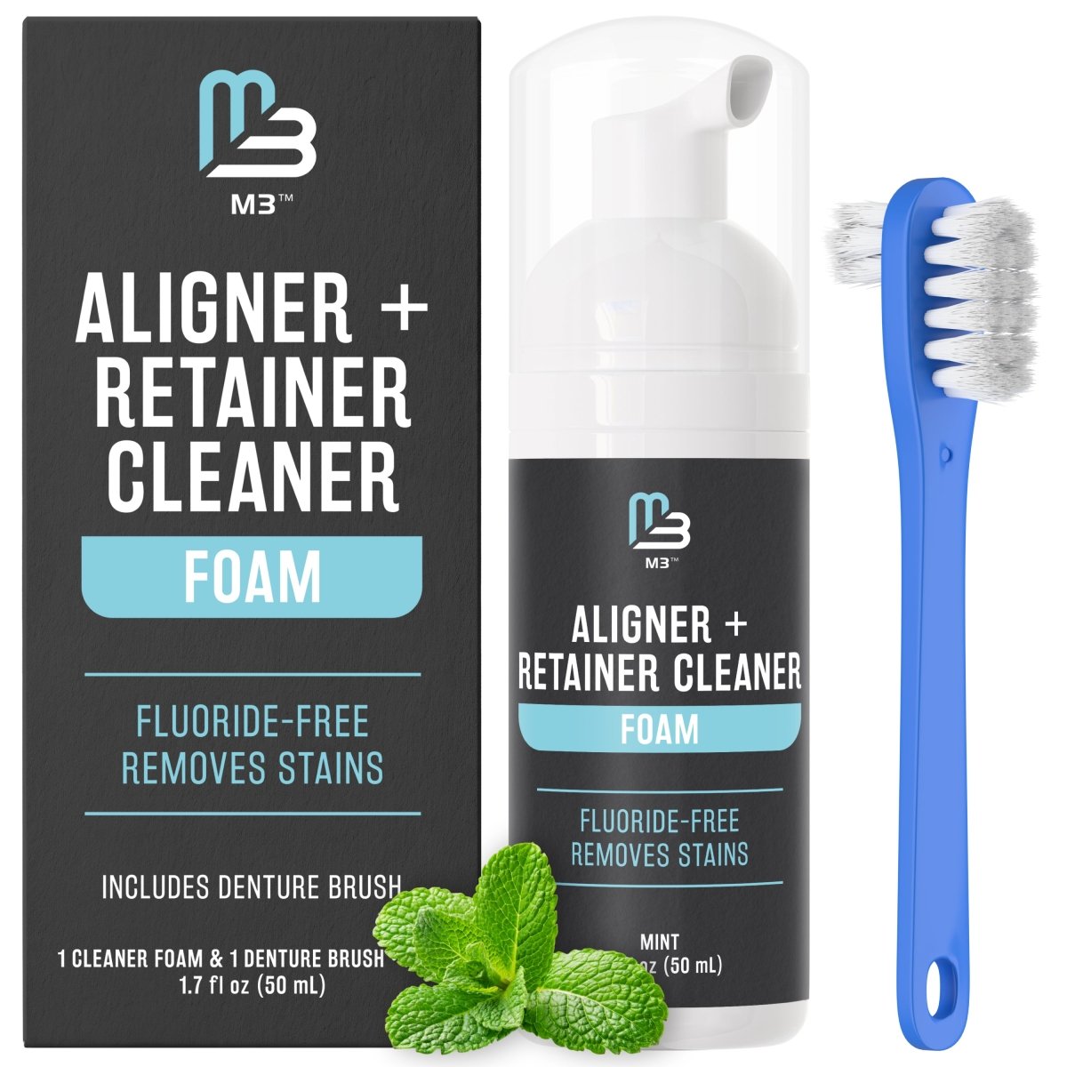 Aligner & Retainer Cleaner Foam Bundle