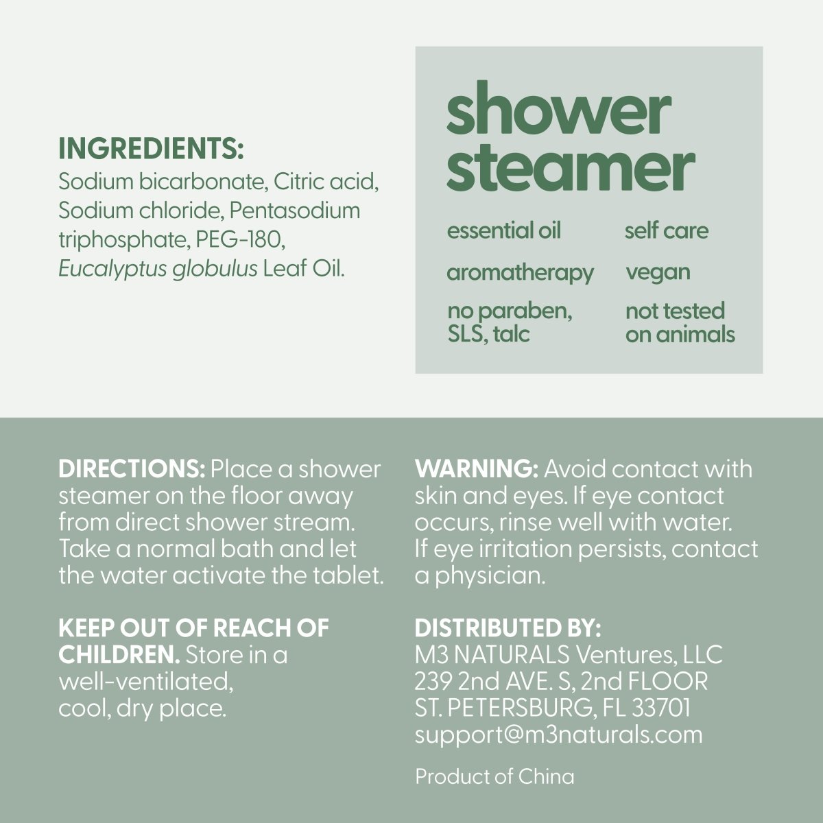 Shower Steamers, Eucalyptus, 14ct