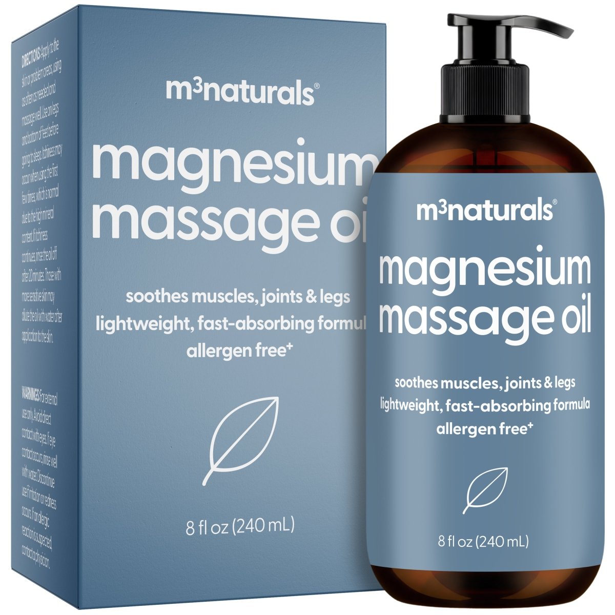 Magnesium Massage Oil, 8oz