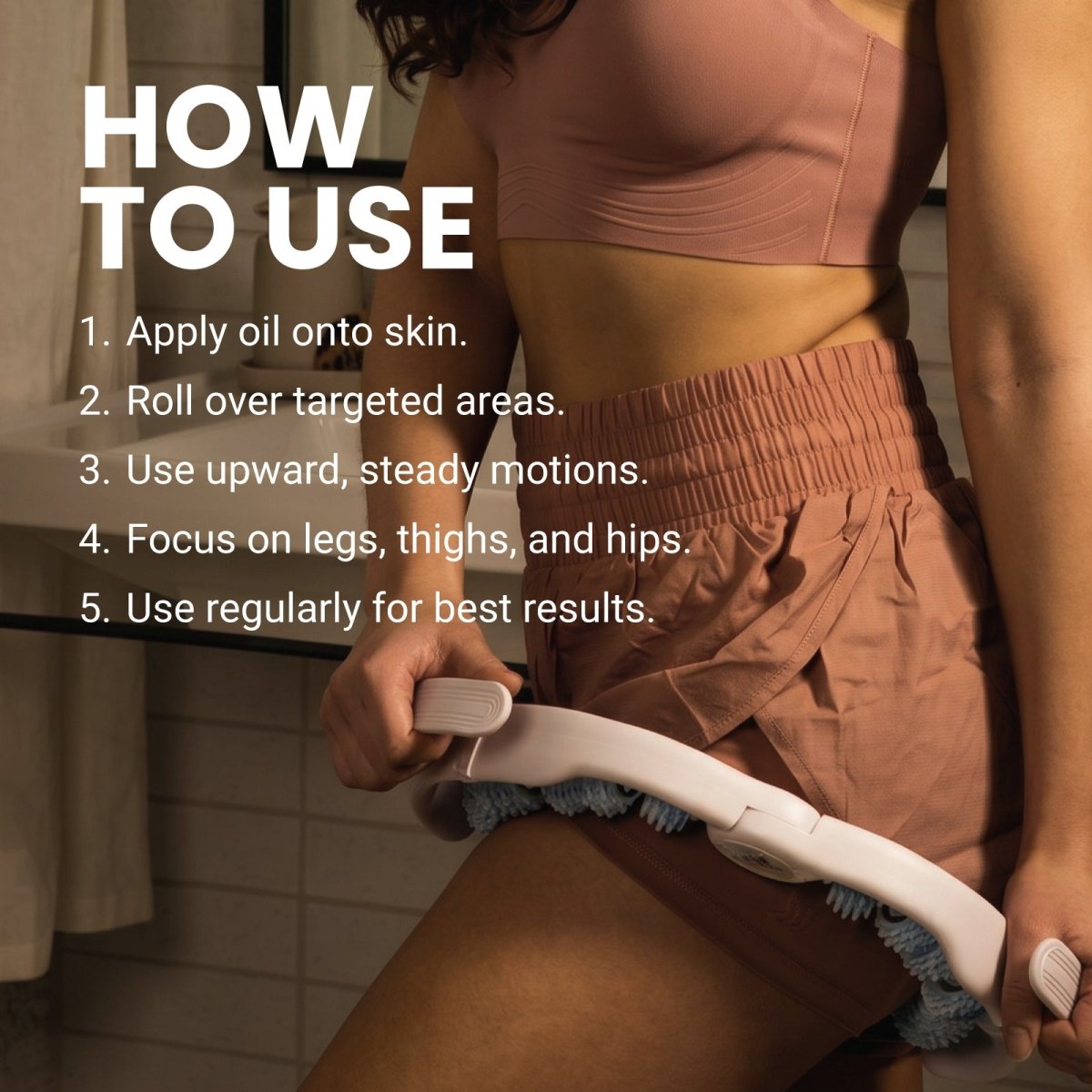Anti Cellulite Oil + Massager Kit