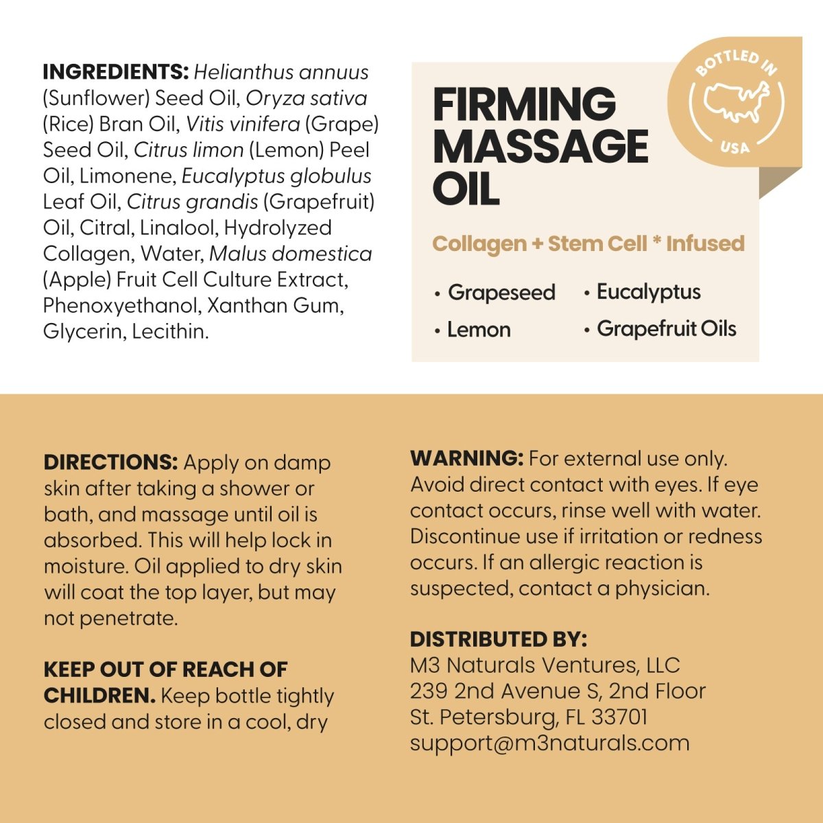 Anti Cellulite Oil + Massager Kit