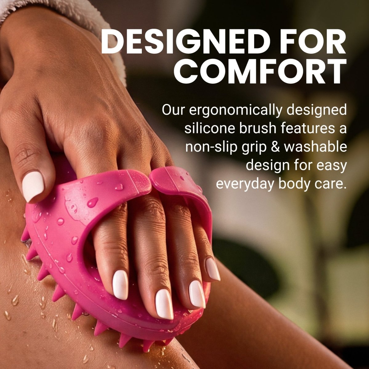 Anti-Cellulite Oil + Silicone Brush Kit