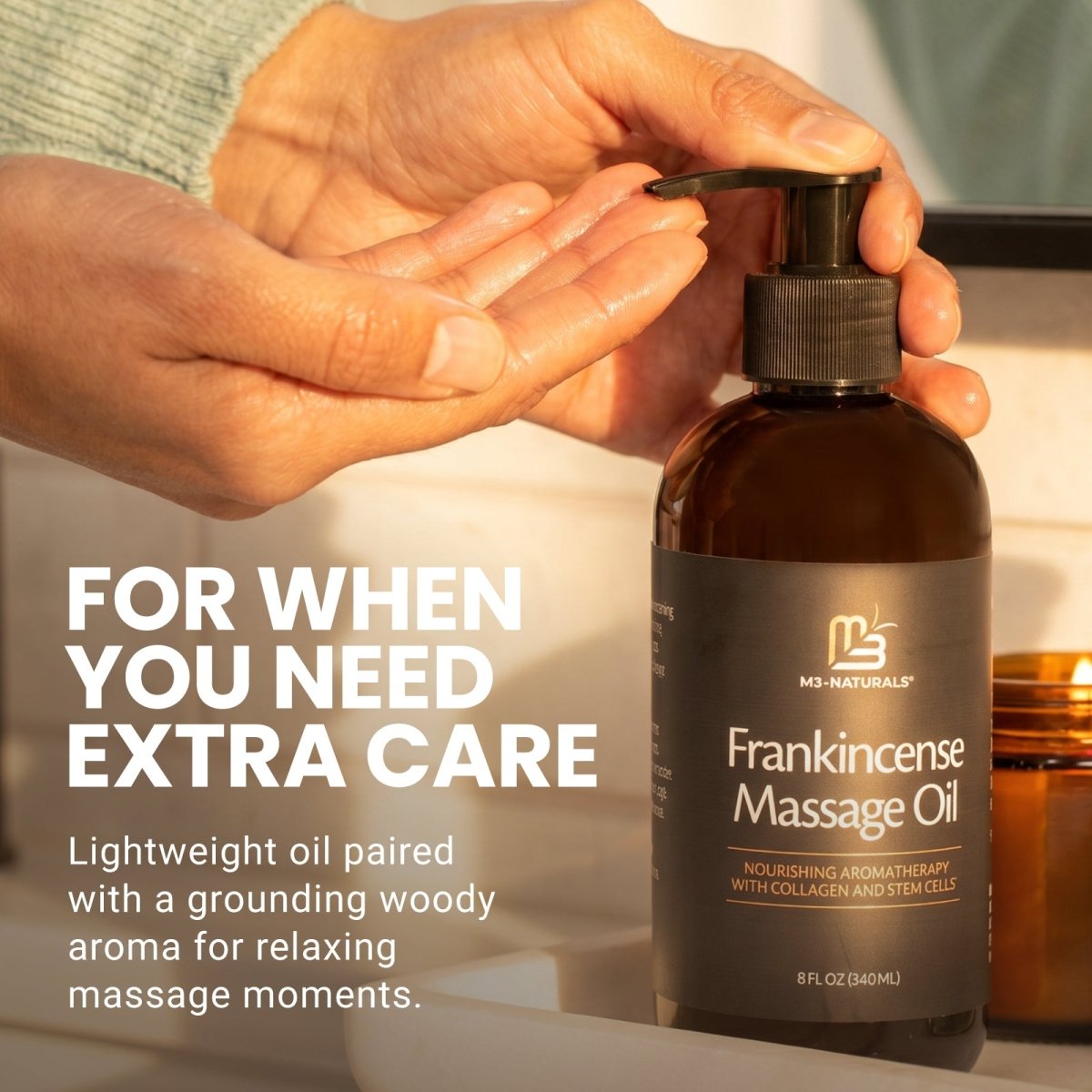 Frankincense Massage Oil, 8oz