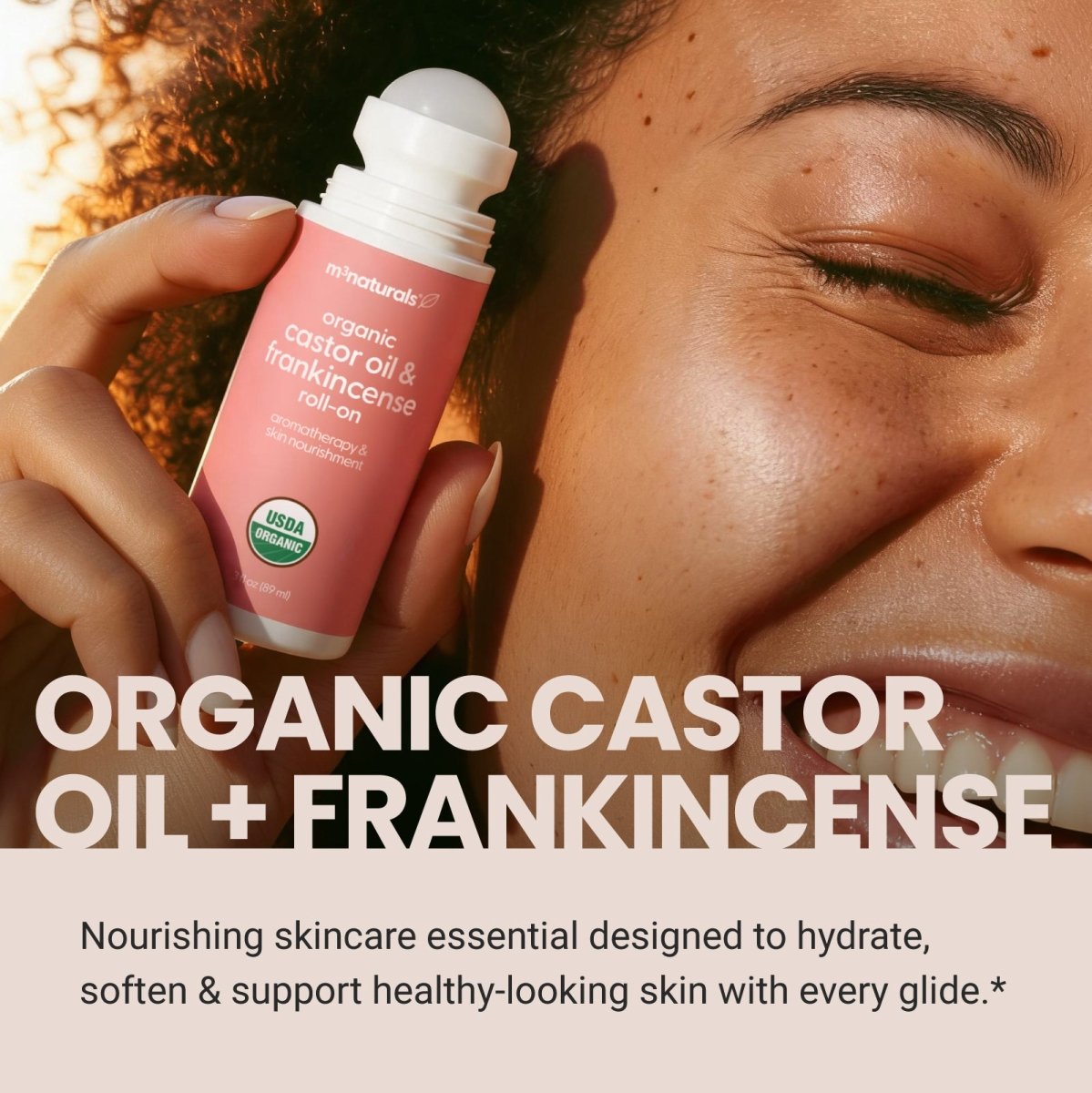 Organic Castor Oil + Frankincense Roll-On