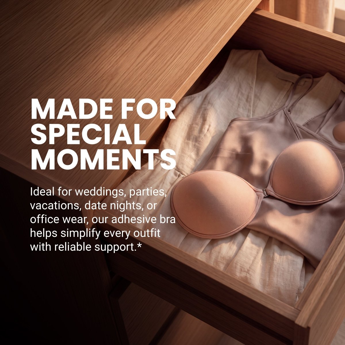 Adhesive Bra, Size C