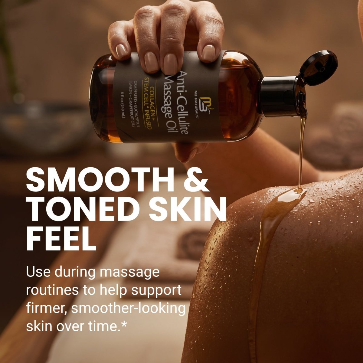 Anti Cellulite Oil + Massager Kit